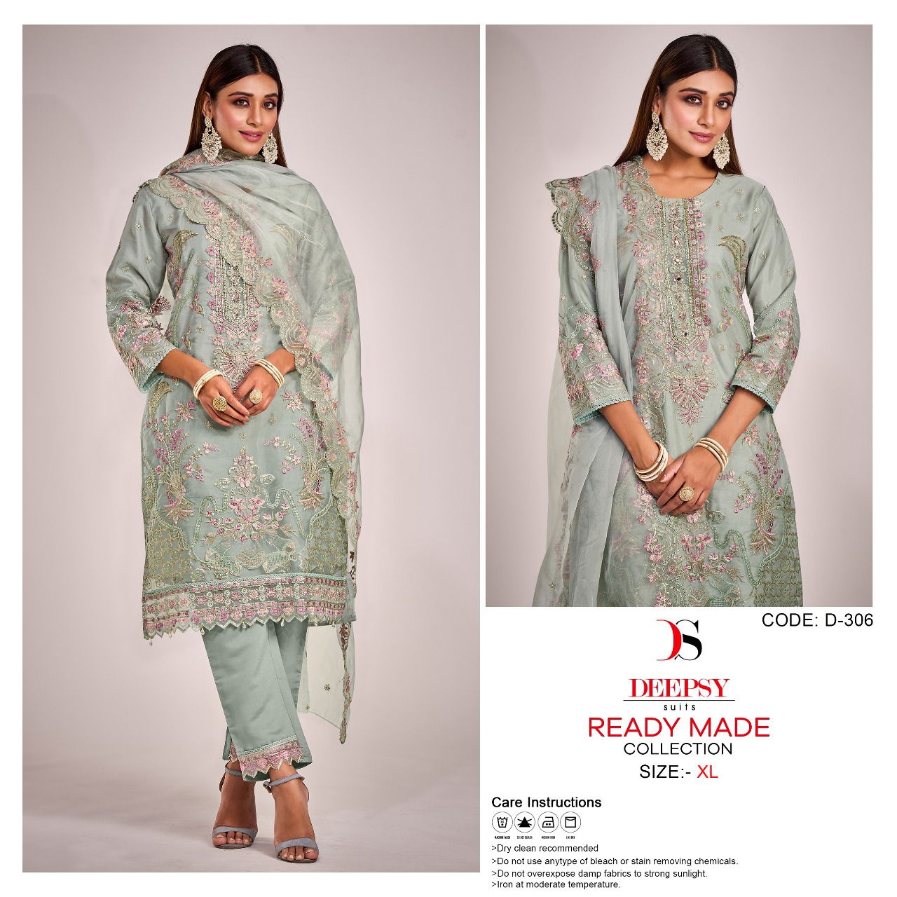 Deepsy Suits D-306 Fancy Wholesale Readymade Pakistani Suits
